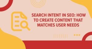 search intent in seo