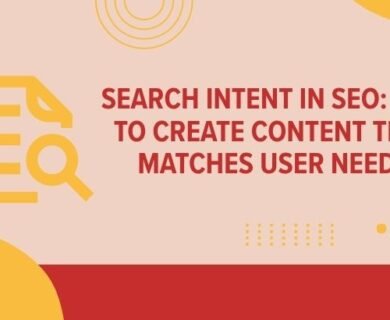 search intent in seo